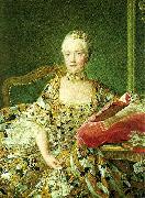 Francois-Hubert Drouais the marquise d aiguiandes oil painting